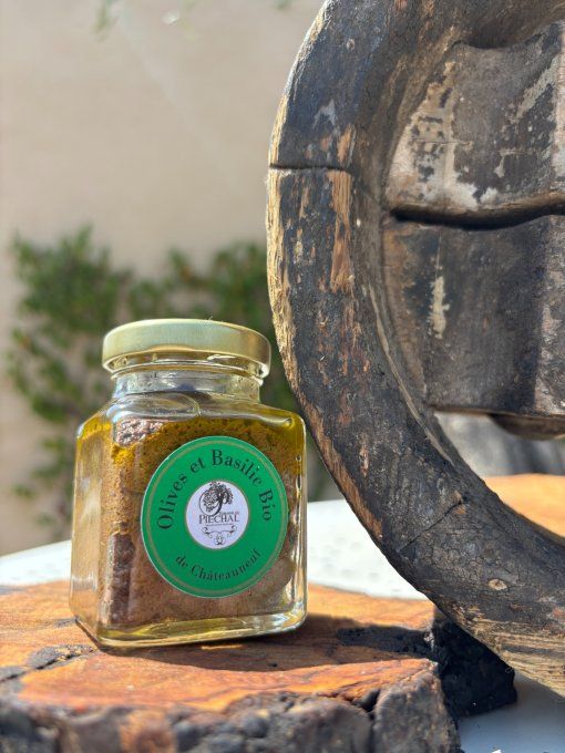 Pâte d'olive au Basilic Bio* 90 g