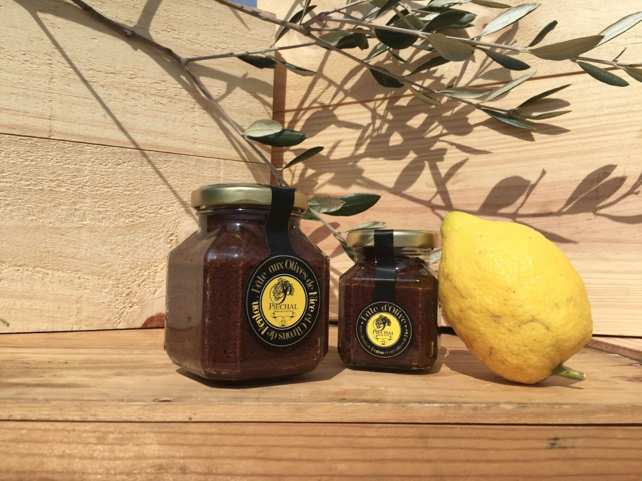 Pâte d'olive au citron de Menton 170 g